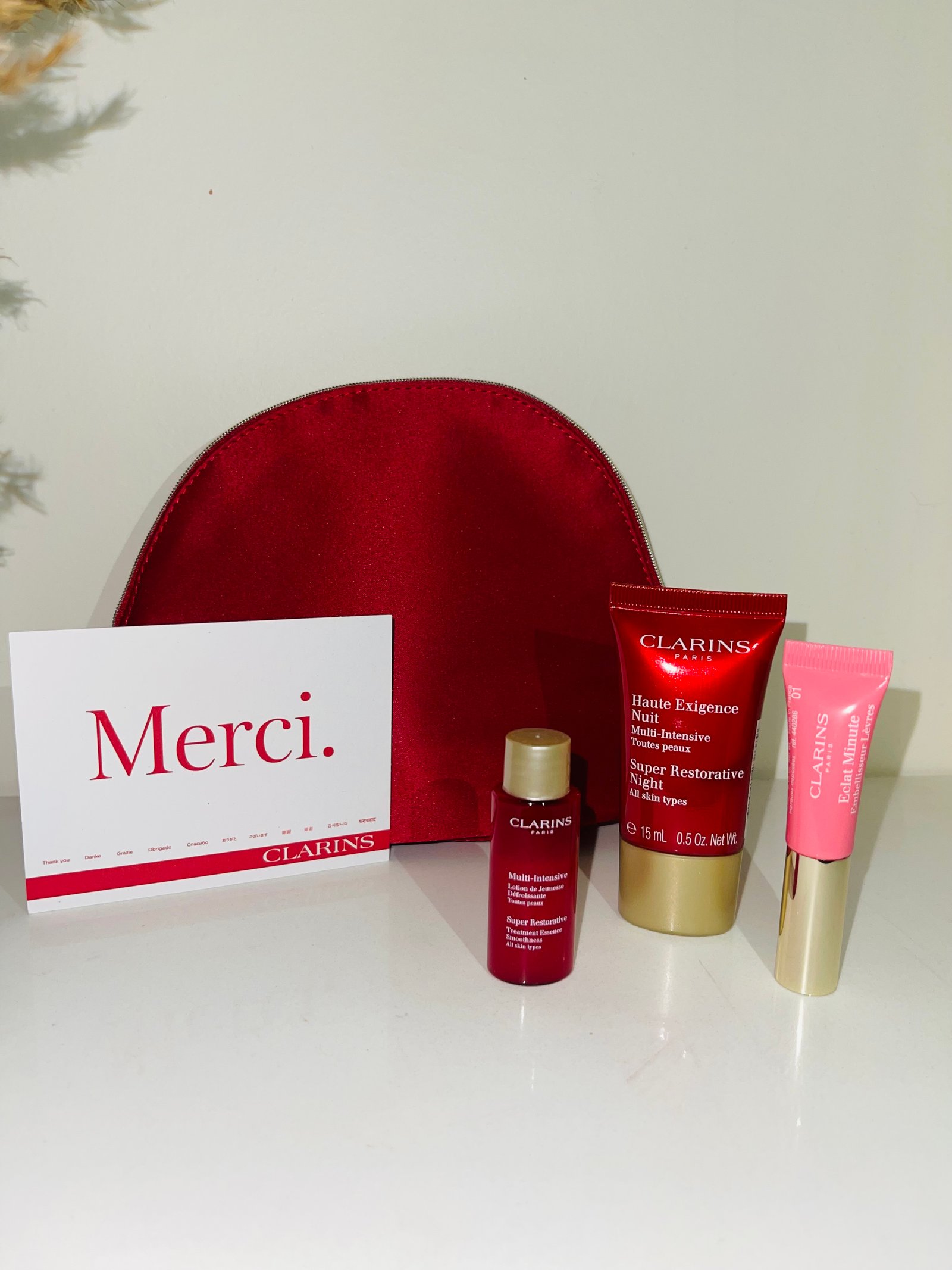Clarins Super Restorative Travel Set
