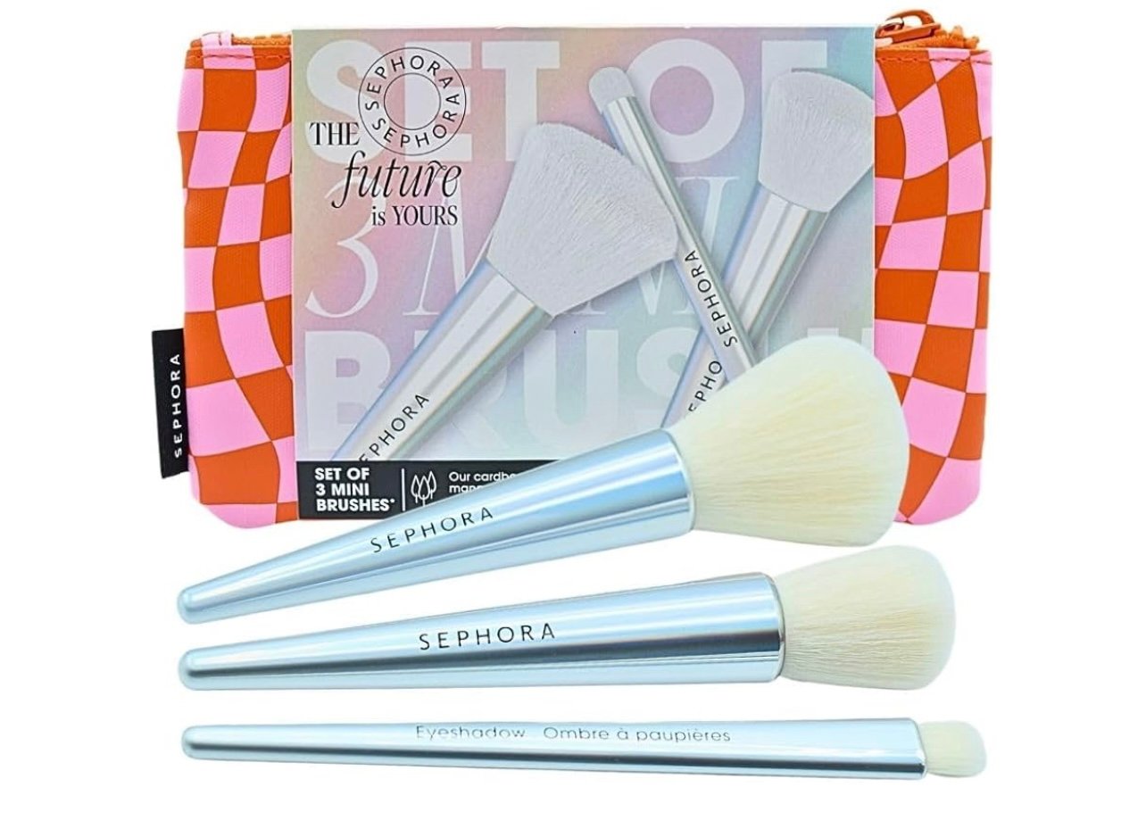 SEPHORA COLLECTION Mini Face and Eye Brush Set