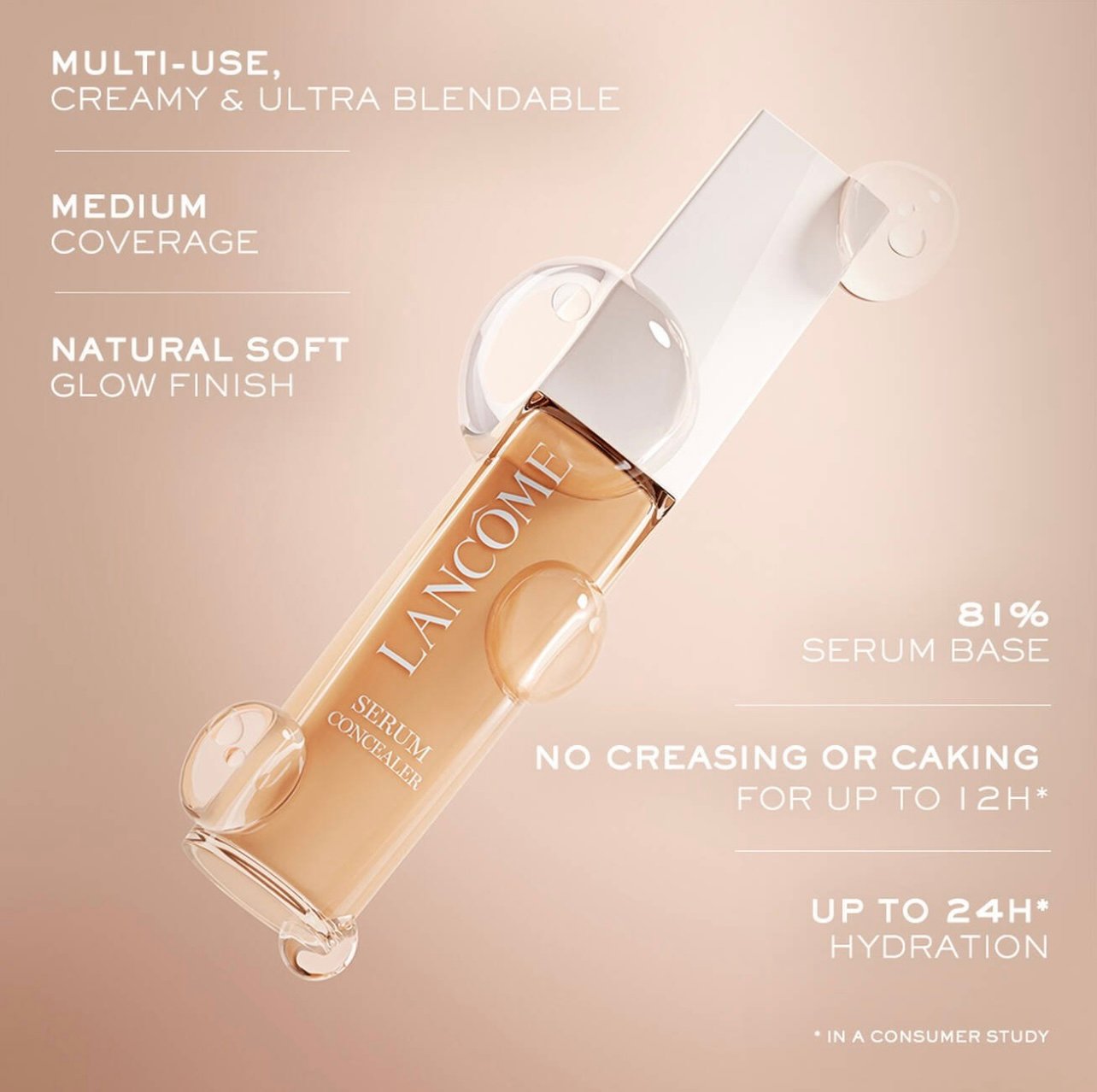 TEINT IDOLE ULTRA WEAR CARE & GLOW SERUM CONCEALER