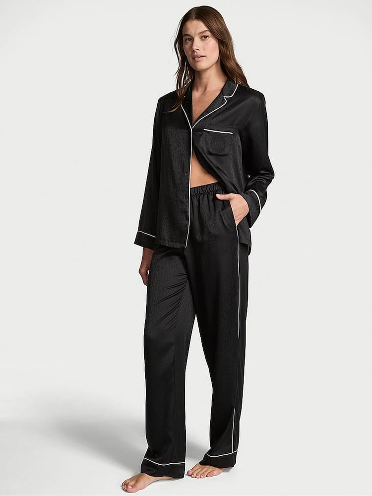Satin Long Pajama Set